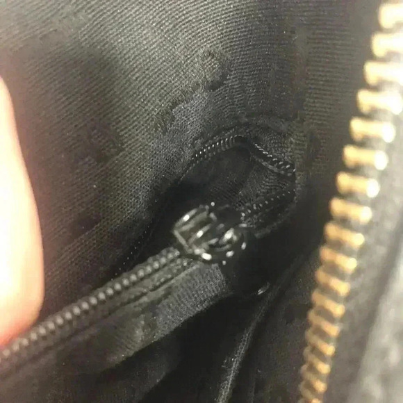 Fossil Vintage Black Leather Crossbody - Picture 11 of 12